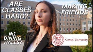 My HONEST thoughts on my 1st month at Cornell | friends, classes, clubs