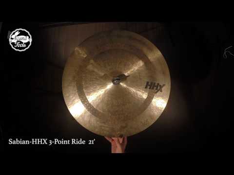 Sabian - HHX 3-Point Ride 21" | 桑兔試聽