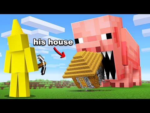 I Made Every Mob Super Hungry To Troll My Friend