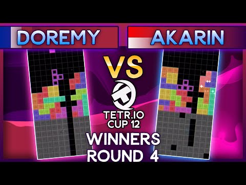 TETR.IO Cup 12  - Doremy Vs. Akarin - Winners Round 4