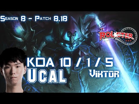 KT Ucal VIKTOR vs LEBLANC Mid - Patch 8.18 KR Ranked