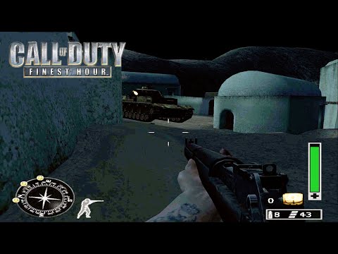 Call of Duty Finest Hour British Mission 10 Depot Saboteurs walkthrough PS2 PCSX2 1440P 2K