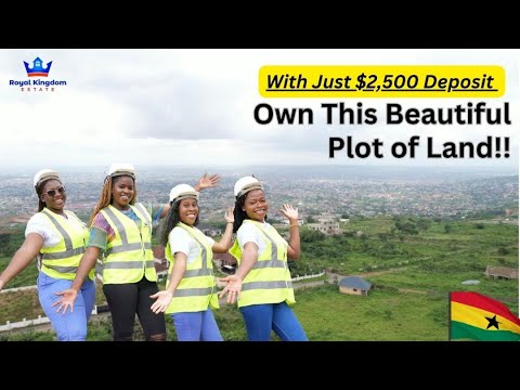 Kaufen Sie dieses wunderschöne Grundstück in Ghana als Kapitalanlage! || Bauen in Ghana