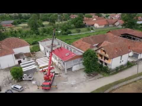 Televizija Pomoravlje - Zamena krova na Domu kulture u Vlaškoj