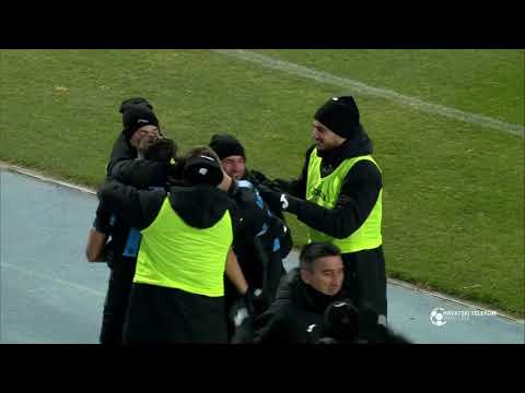 Osijek - Rijeka, pogodak Čolaka za vodstvo Riječana u 54. minuti