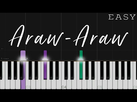 Araw-Araw - Ben&Ben | EASY Piano Tutorial