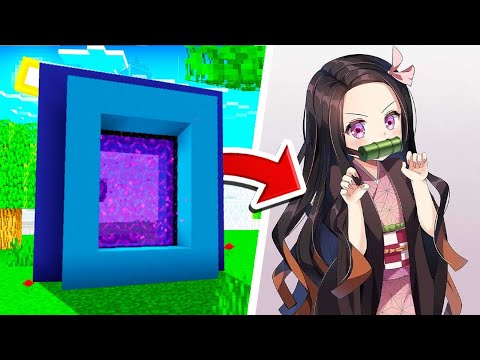 Create a Nezuko Dimension Portal in Minecraft NOW