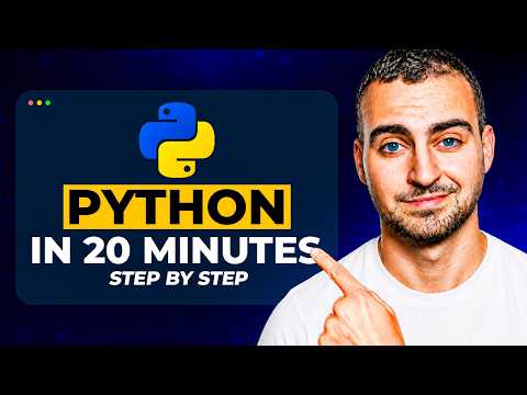 Python Tutorial For Beginners Learn Python Basics In 20 Minutes