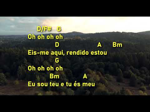 Rendido Estou (Aline Barros & Fernandinho) | Música com Letra e Cifra