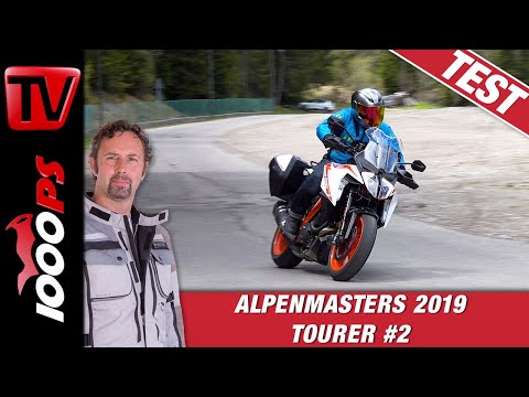 KTM 1290 Super Duke GT 2019 Test beim Alpenmasters Vergleich - Tourer Folge 2/4