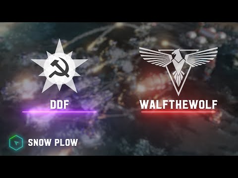 DDF(S) vs WalftheWolf(A) - Snow Plow - Red Alert 3