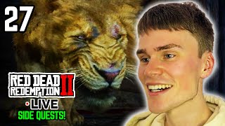 An ACTUAL LION?! | RED DEAD REDEMPTION II - Episode 27 | Side Quests