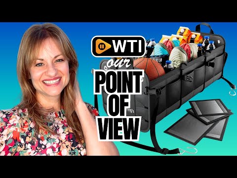 Extra Large Car Trunk Organizer for SUV - WTI product video review