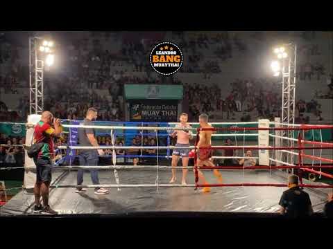 Junior Lobão (Bang Muaythai) vs Rudnei Leal (Nitro Team) - Evento FGMTE/CBMT °  Super Muaythai