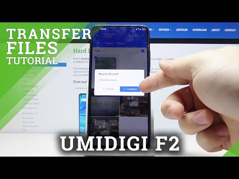 How to Move Data in UMIDIGI F2 - Transfer Files / Export & Import Data