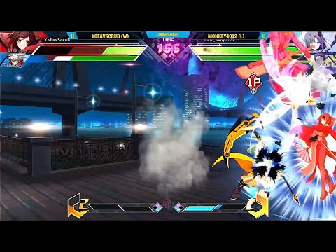 [BBTAG] YoFavScrub (Ragna/Ruby Haku/Carmine) vs Monkey4012 (AD/YU) Grand Final - Awaited Fate Online