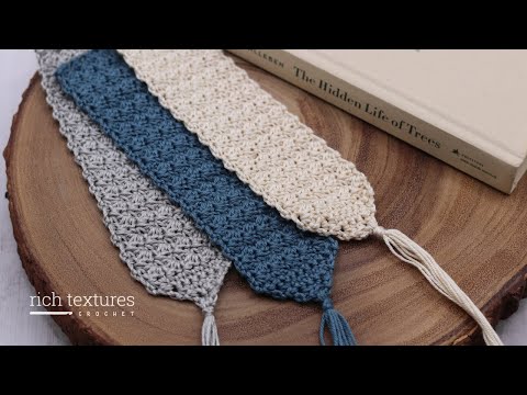 Suzette Bookmark Crochet Pattern