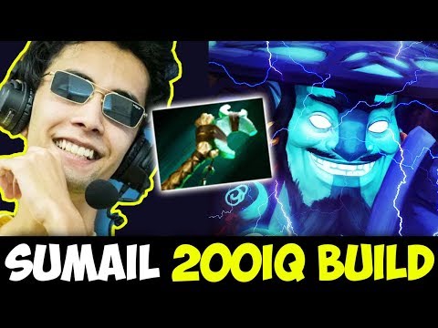 Sumail Best Storm Spirit - With 200IQ Build And Crazy Plays Dota 2