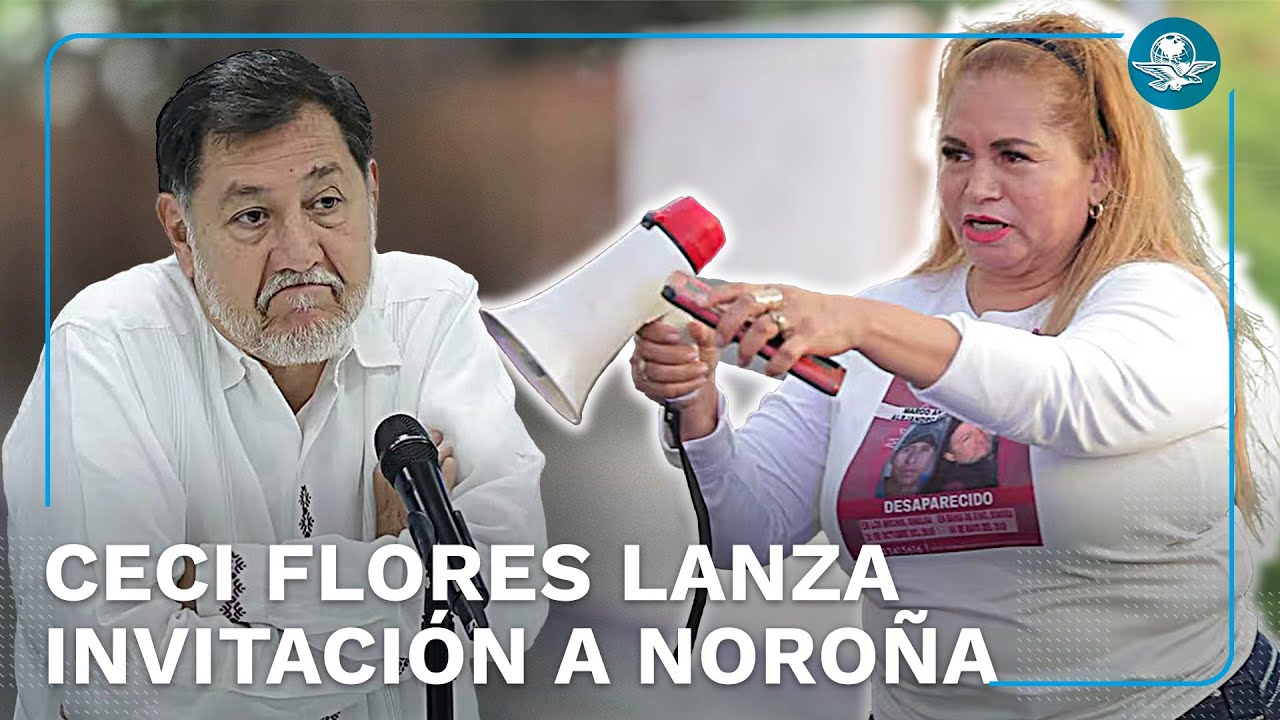 “No necesita ir tan lejos”: Ceci Flores invita Noroña a unirse a búsqueda en Sinaloa