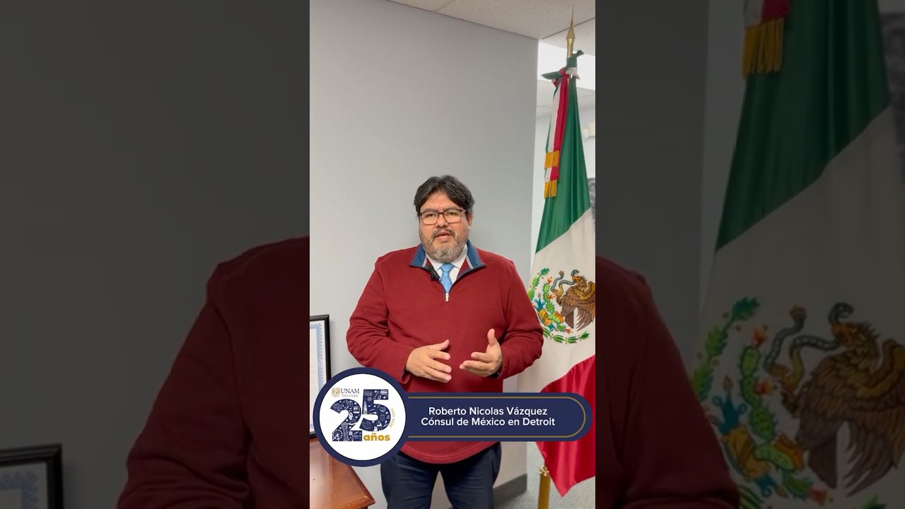 Roberto Nicolas Vázquez, Cónsul de México en Detroit.