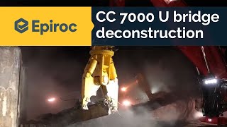 Epiroc hydraulic concrete cutters CC7000 