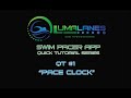 LumaLanes - Quick Tutorial #1 - Pace Clock
