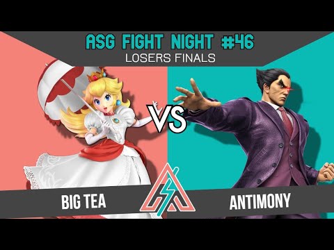 ASG 46: LOSERS FINALS - Big Tea (Peach) vs Antimony (Kazuya)