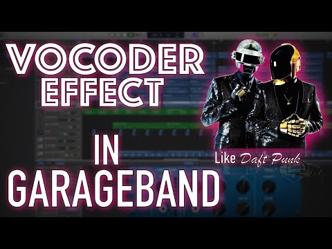 How To Create A Vocoder Vocal Effect In GarageBand [GarageBand Tutorial]