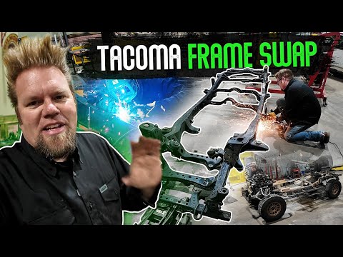Toyota Tacoma Rusted Frame Repair, Complete Frame Replacement