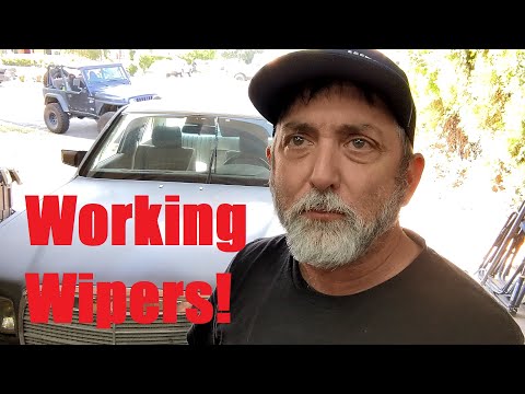 1984 Mercedes-Benz 300SD W126 Wiper Assembly Replacement