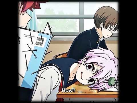 When your yandere stalker is also an assassin 🤣 #anime #animemoments