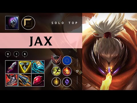 Jax Top vs Sion - EUW Grandmaster Patch 25.24