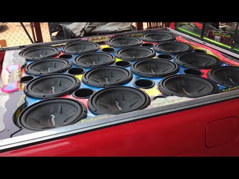 SAVEIRO COM 16 SUB PIONEER 311 E 28 6X9 TOCANDO HOUSE | ILOVEBASSBR