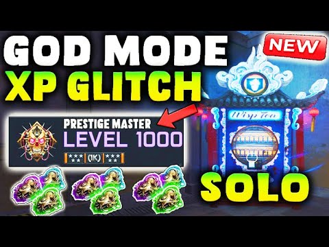 NEW SOLO GOD MODE XP GLITCH SPOT IN BO7! EASY UNLIMITED XP / CAMO GLITCH!