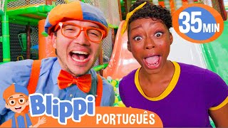 Execício no Parquinho! 🏋🏻 Melhores Episódios do Blippi! 🟠 Vídeos Educativos para Crianças
