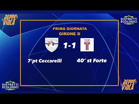 XXXIX Torneo Beppe Viola | 1ª giornata, Girone D: Tor di Quinto - Totti Soccer School 1-1