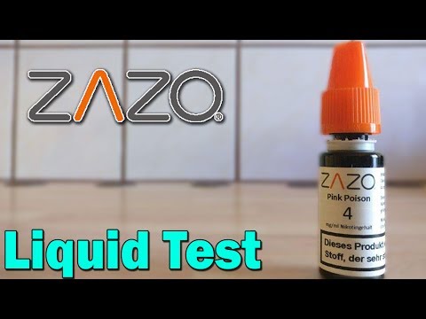 Zazo | Pink Poison | Liquid Test