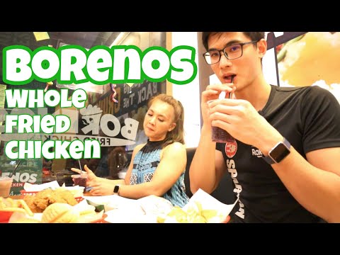 Frango Frito Borenos | Melhor Fast Food em Sabah!