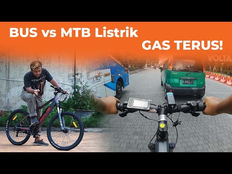 MOUNTAIN BIKE LISTRIK Super Keren dari SELIS - Review Sepeda Listrik Selis Roadmaster