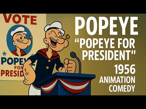 Popeye | Popeye for President | 1956 | Animation | Comedy