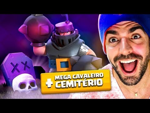 USEI O MAIS NOVO DECK DE MEGA CAVALEIRO COM CEMIT
