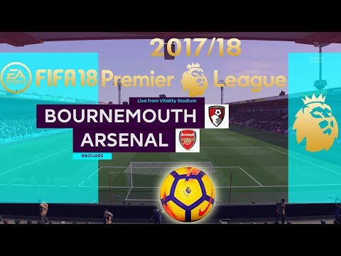 FIFA 18 Bournemouth vs Arsenal | Premier League 2017/18 | PS4 Full Match