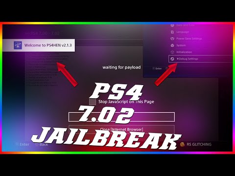 PS4 7.02 JAILBREAK EXPLOIT TUTORIAL [LOAD HEN, INSTALL PKG & GAMES]