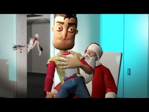 We Went To An SCP Lab To Rescue Santa and Save Christmas in Gmod! (Garry's Mod)