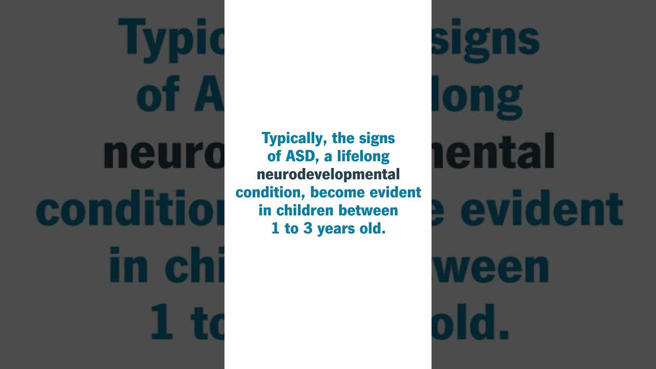 Signs of Autism Spectrum Disorder