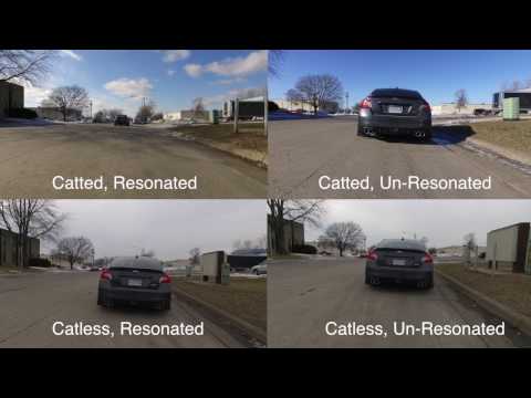 GrimmSpeed Catback Exhaust System - 2015+ WRX Compilation