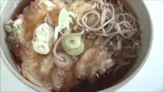 preview picture of video '軽井沢駅　おぎのやの天ぷらそば Japanese Noodle Soba(Tenpura) in Karuizawa Station'