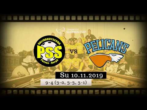 PSS - Pelicans 9-4 Suomen Cup maalikooste 10.11.2019