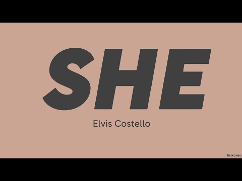 elvis costello she lyrics