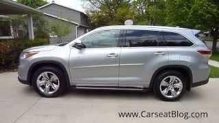 2014-2015 Toyota Highlander Hybrid Review Part I: Kids, Carseats & Safety